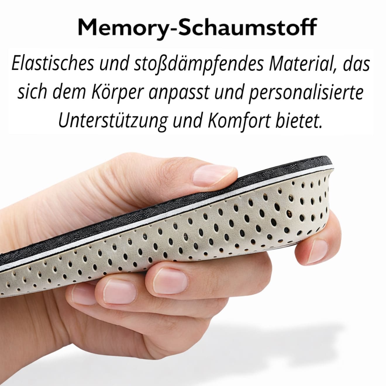 Unsichtbare Höhen-Einlegesohlen – 2–5 cm mehr Höhe, weich & komfortabel