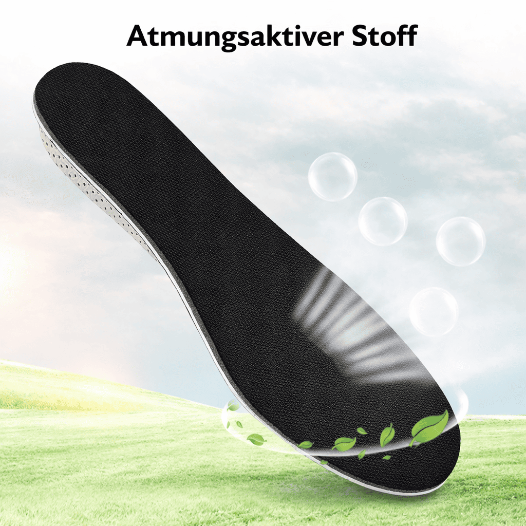 Unsichtbare Höhen-Einlegesohlen – 2–5 cm mehr Höhe, weich & komfortabel