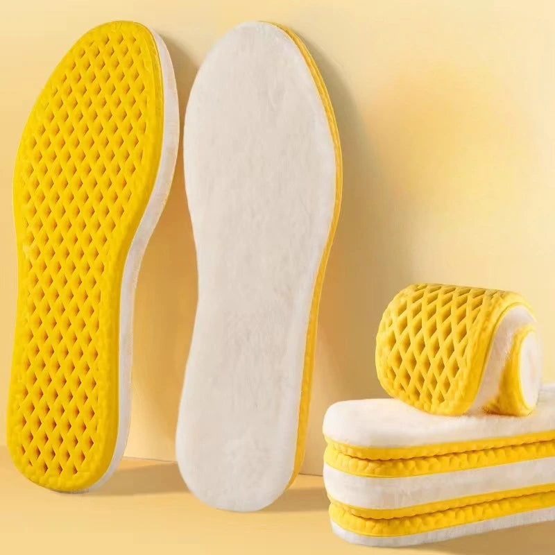 Warme Winter Einlegesohlen – Isolierend, weich & komfortabel für kalte Tage